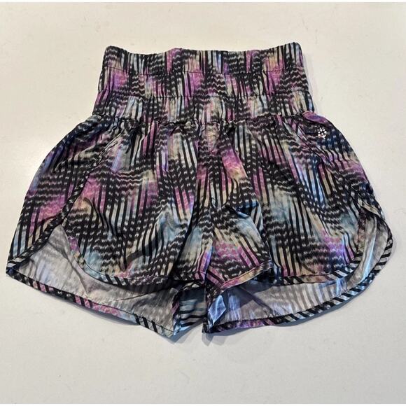 Free People Movement Pants - Free People Movement Women’s Size Small The Way Home Print Shorts Lined Gym